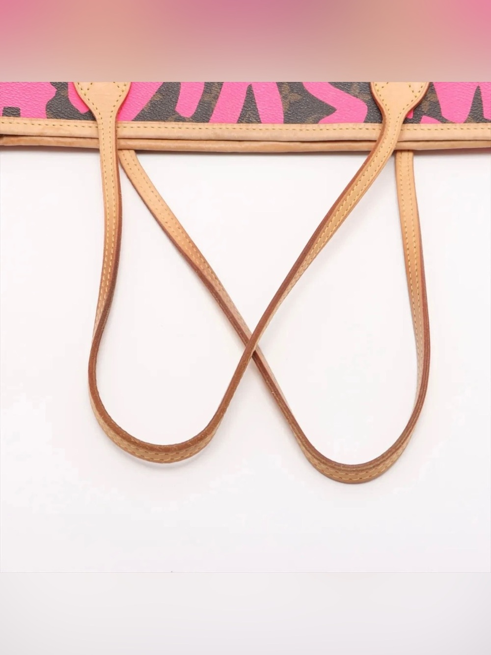 Louis Vuitton Stephen Sprouse Neverfull GM Graffiti Fuchsia Pink Limited Edition - Picture 5 of 13